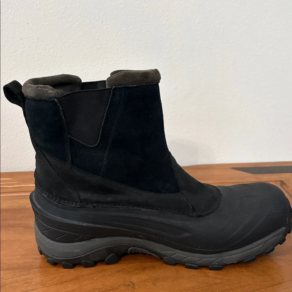 The North Face Chilkat Black Snow Rain Boots Size 12.5